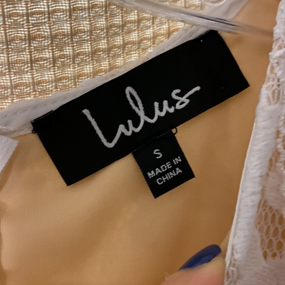 NWOT - Never Worn or AlLulus:Forever and Always Lace Dress Wedding/Formal Dress - Picture 3 of 4